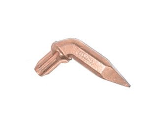 Express Roofer Soldering Iron Copper Tip - Diamond Shaped, 220 grams